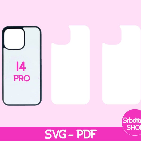 Phone Case 14 Pro Svg, Template for Sublimation, Phone Case Template Svg, Template for Phone Case 14 Pro, Phone Case 14 Pro Template