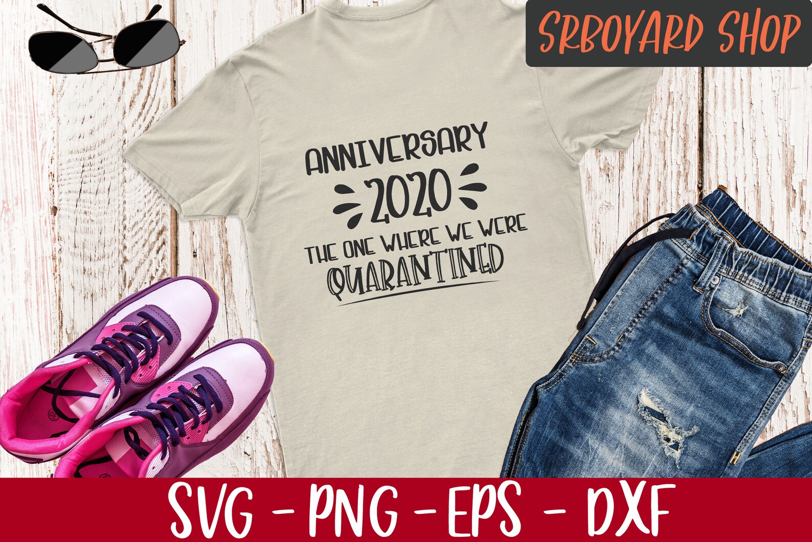 Download Anniversary 2020 Svg the One Where We Were Quarantined 10th | Etsy