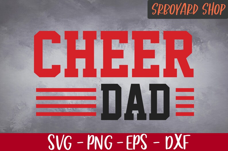 Download Free Svg Cheer Dad
