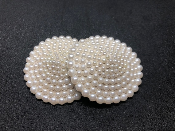 Ivory Pearl Beads Burlesque Pastie Classic Nippie Cover 