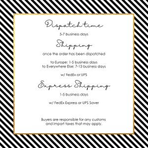 Shipping method and dispatch time