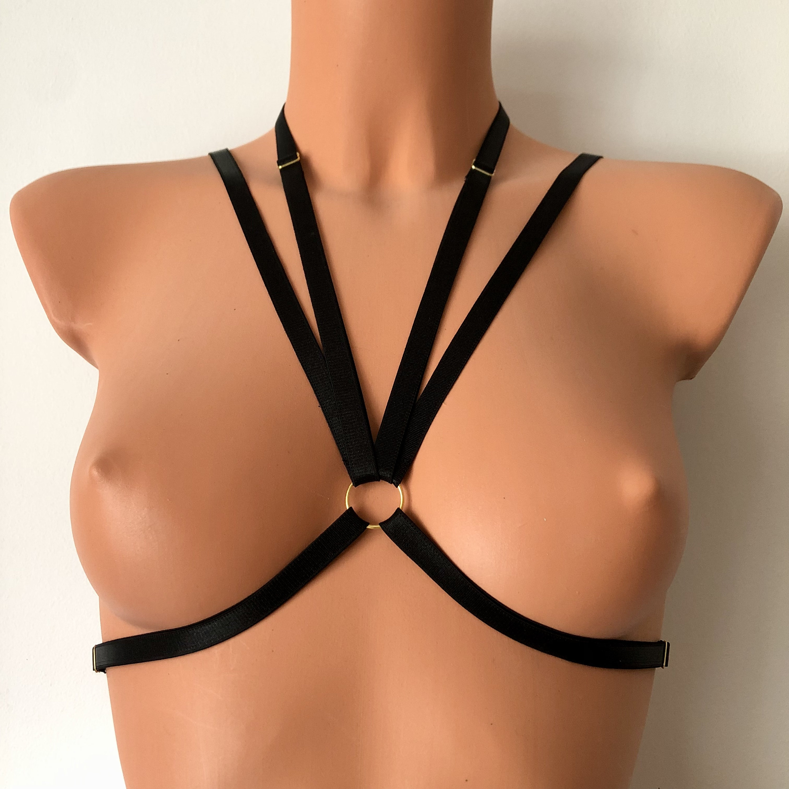 caged back bralette