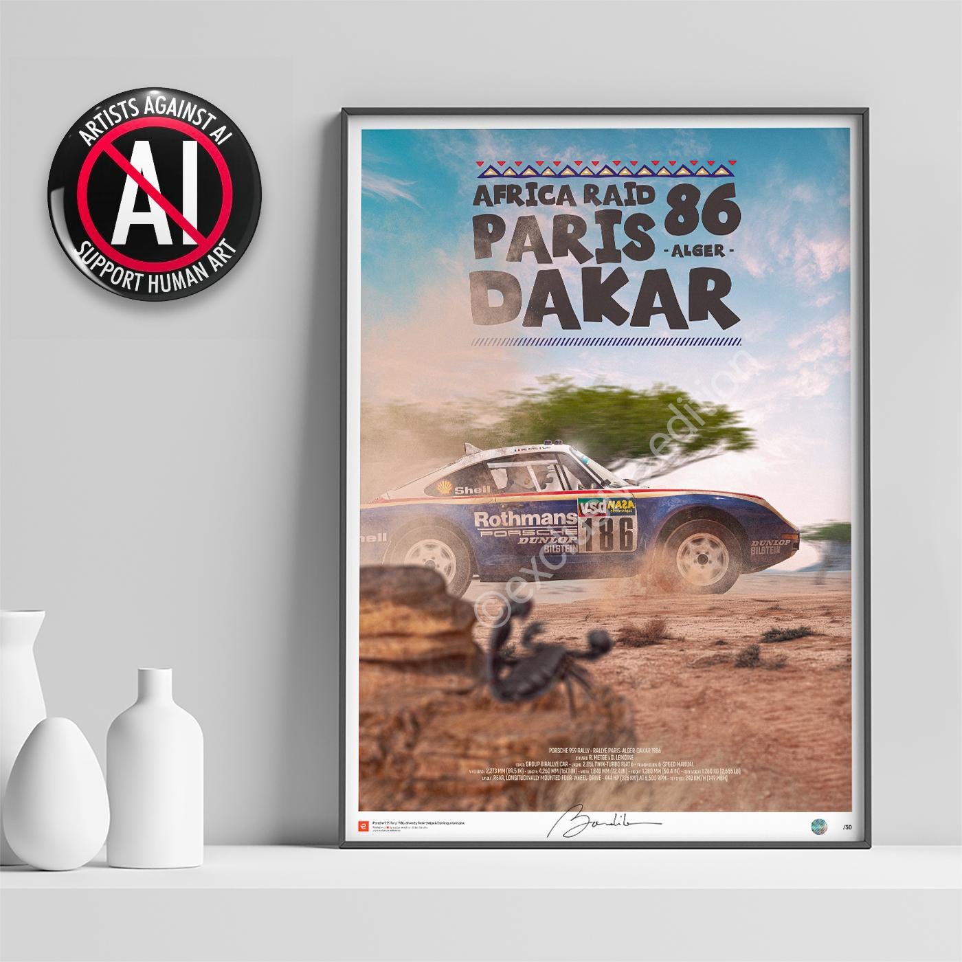 Paris Dakar Vintage - Etsy