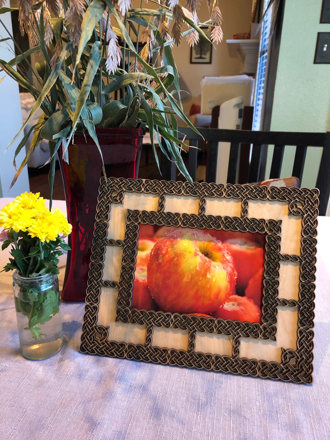 Celtic Knot Picture Frame Etsy