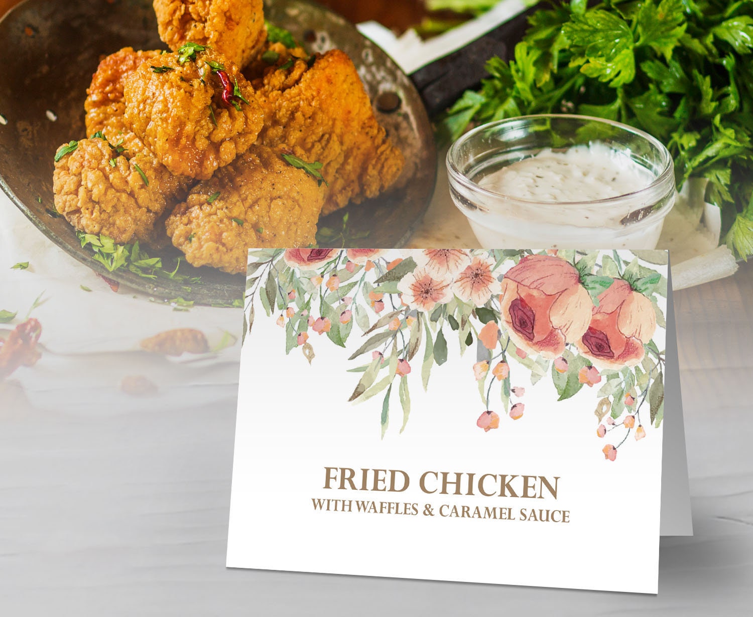 Buffet Sign EDITABLE Buffet Tent Card Printable Food Card | Etsy