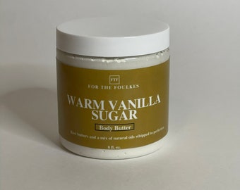 Warme Vanille-Zucker-Körperbutter