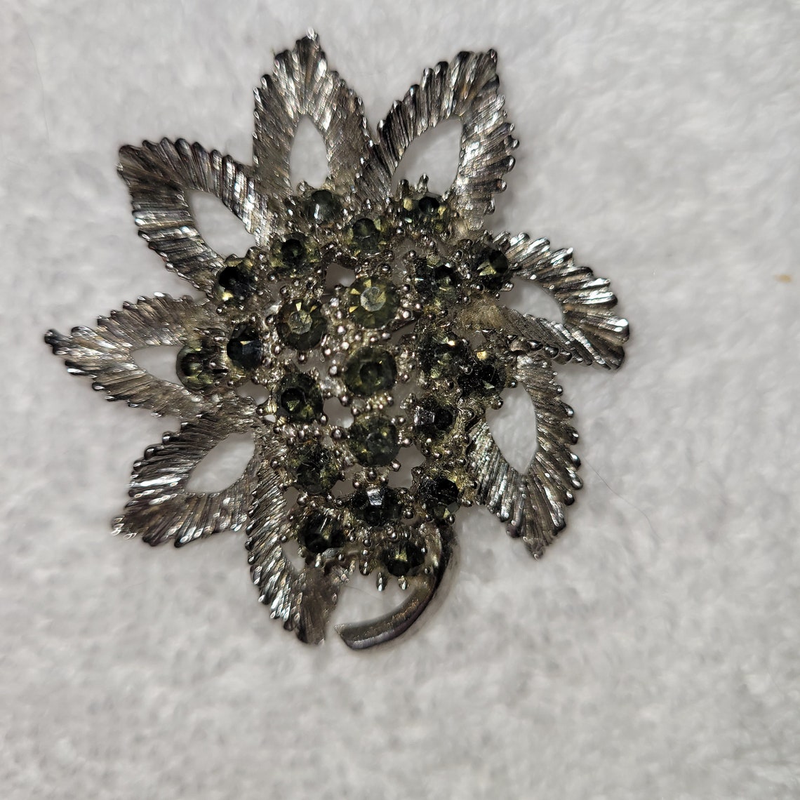 Lot of 4 VINTAGE SILVER BROOCHES Etsy