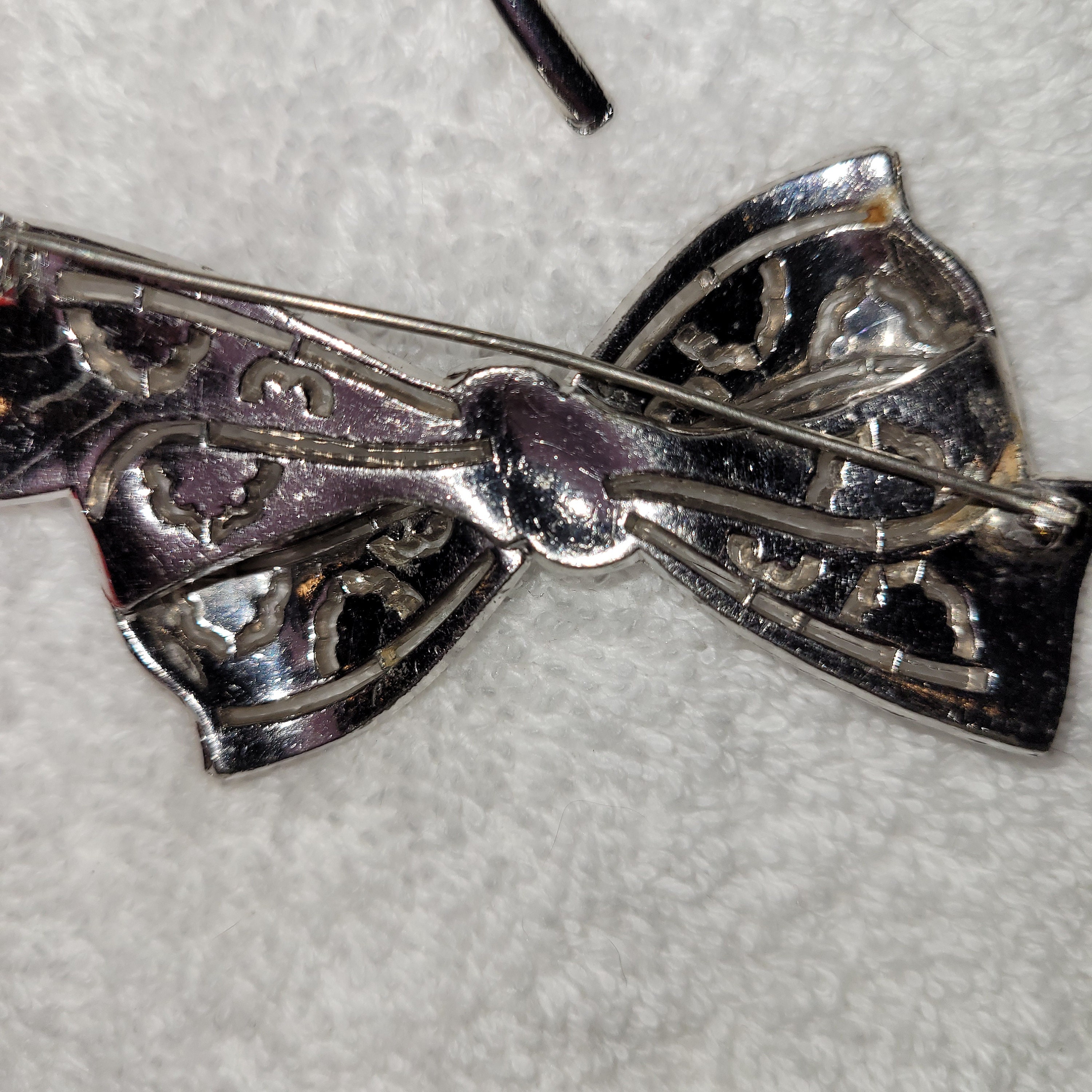 Lot of 4 VINTAGE SILVER BROOCHES Etsy