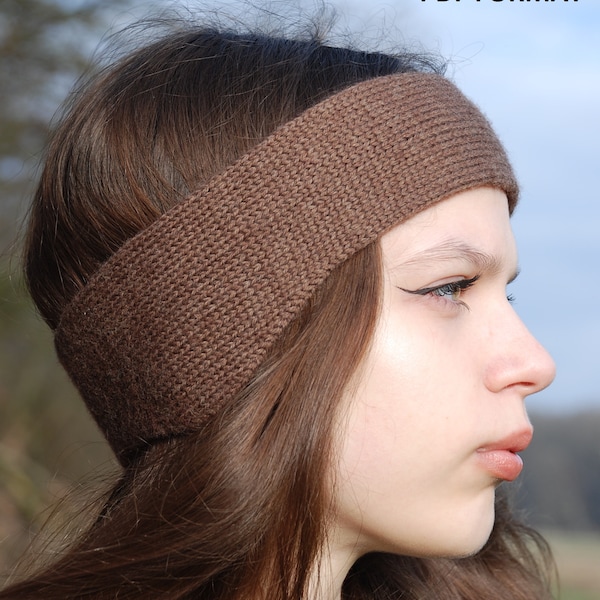 Headband Knitting Pattern PDF