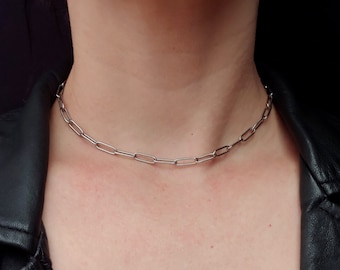 Gargantilla de eslabones de cadena