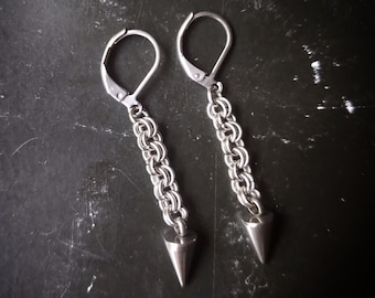 Pendientes de mini pinchos