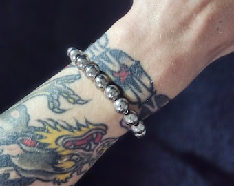 Pulsera de cadena de bolas de los años 90