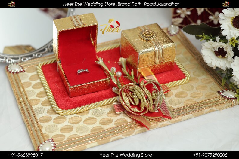 Wedding Essential Ring Ceremony Tray Ring Ceremony Platter Etsy