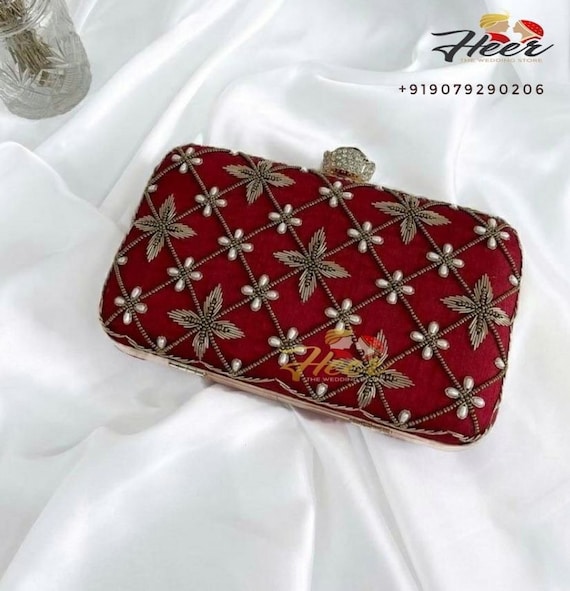 Wedding Potli Purse..!! DIY HandBags - Bridal Accessories (Part - 1) -  YouTube