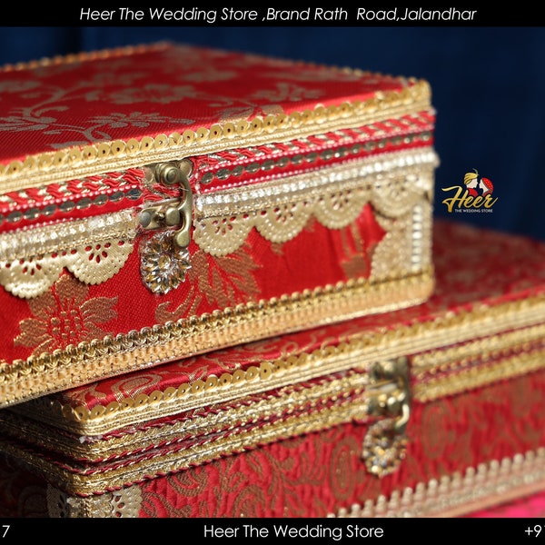Exclusive Bangle Boxes, Choora Ceremony Boxes, Bangle Box by Heer