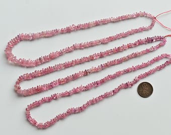 15 Inches Ruby Glass Filled Smooth Uncut Beads Natural Gemstone | Ruby for Jewelry Making | DIY Jewelry