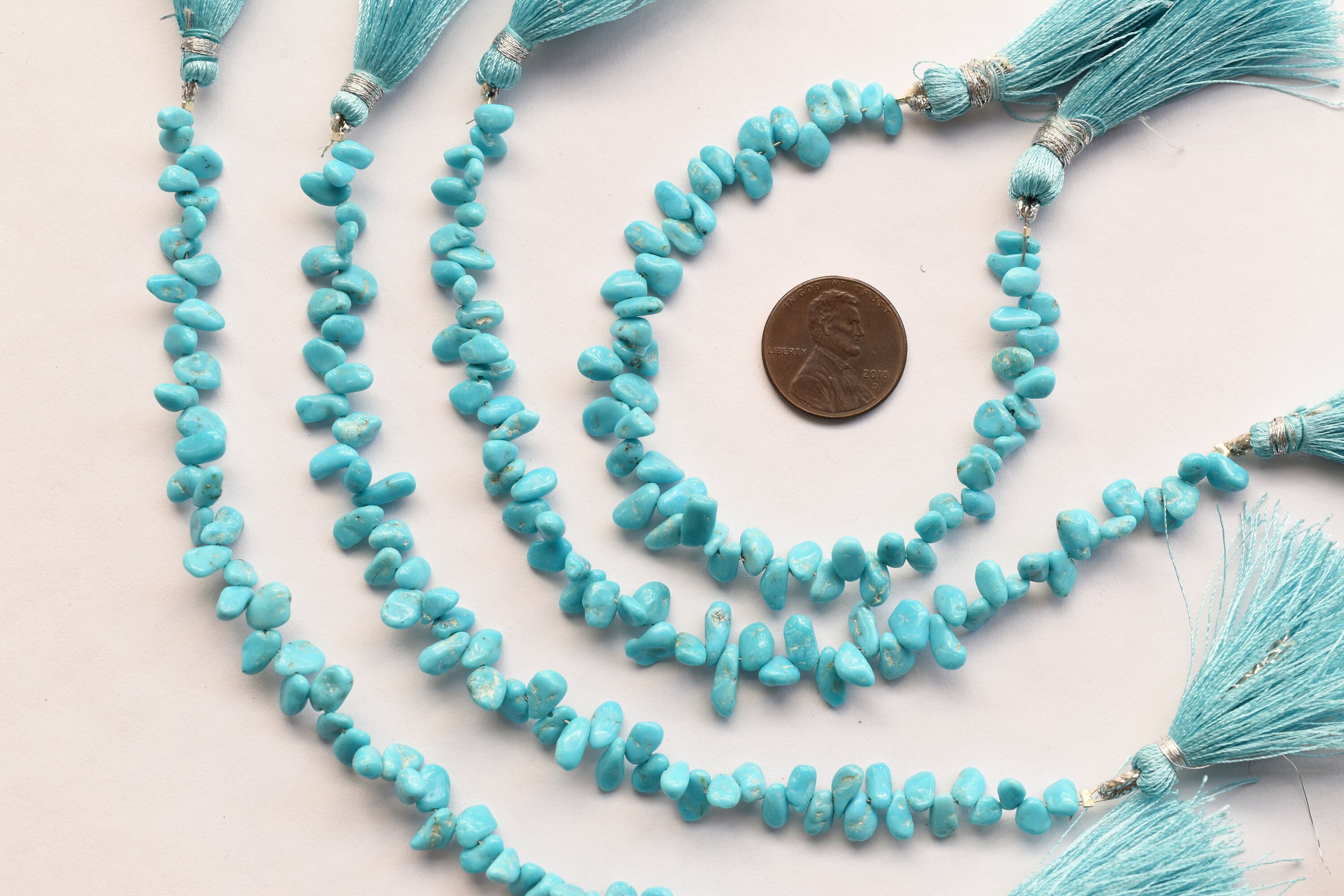 6インチ ナチュラル ブルー ターコイズ 安定型 タンブルシェイプ 天然