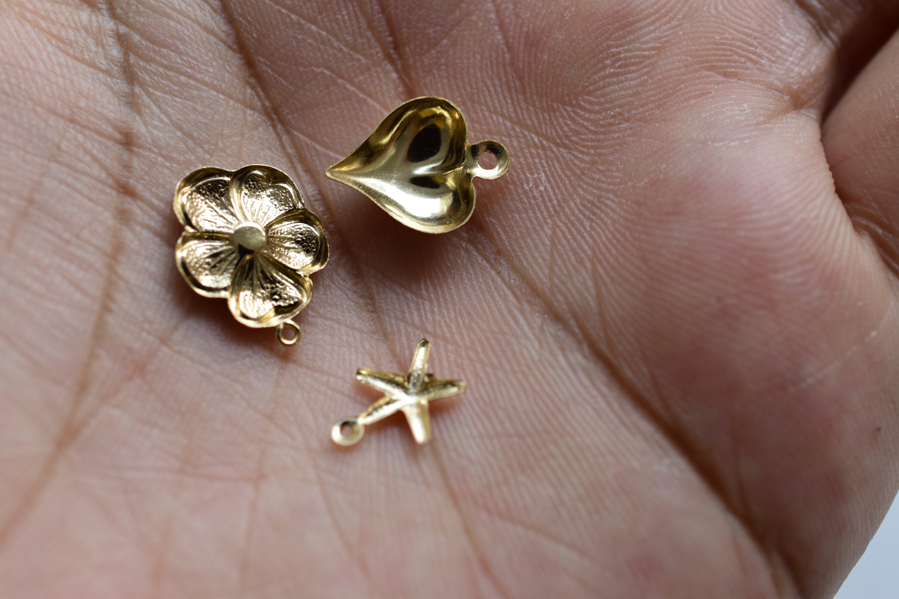 Stamped 14 Karat Gold Filled Pendants - Exquisite 14KGF Stamped 14 Karat Gold Filled Pendants - Exquisite 14KGF
