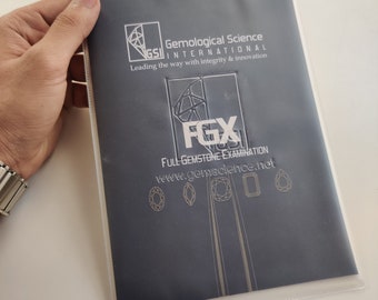 Gemstone Authentication Report By GSI JAIPUR