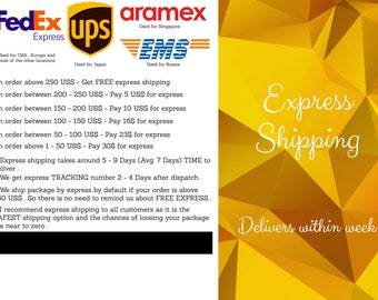 Express Shipping | Safest & fastest | Highly recommended :)