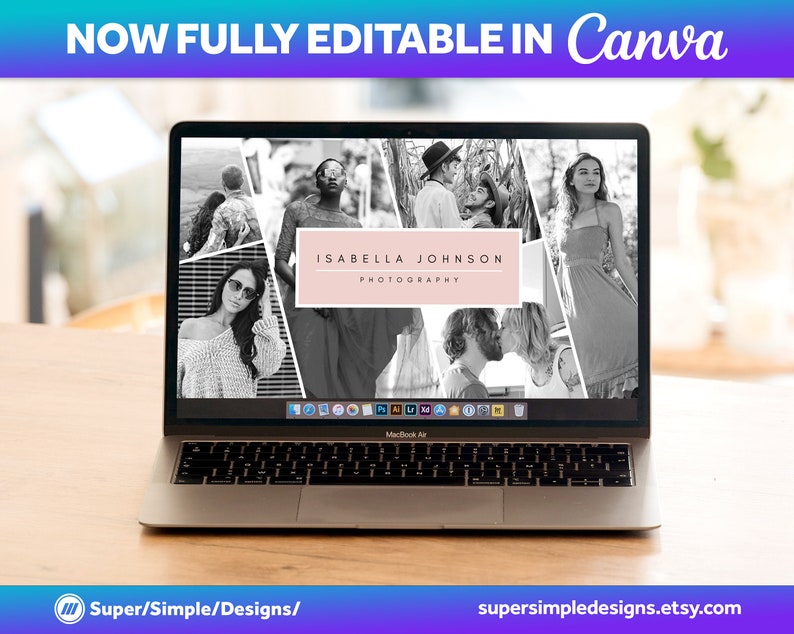 Canva Facebook Cover Photo Template For Photographers Desktop And Canva facebook cover photo template for photographers desktop and