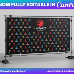 Canva Step and Repeat Backdrop Templates in 12 Designs 10 Template Canva Step and Repeat Backdrop Templates in 12 Designs 10 Template