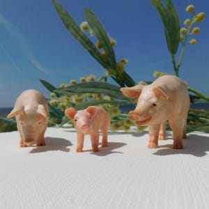 Schleich Cochon Rose – Farm World – Figurine Réaliste 13933 – Pour Enfants Dès 3 Ans – Collection Animaux De Ferme