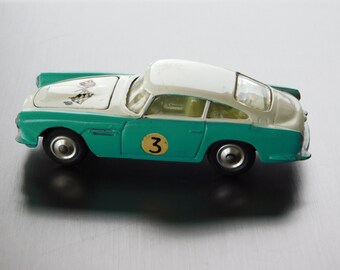 CORGI TOYS 309 ASTON Martin D.B.4 Competition Diecast Model.Racing Number 3.Vintage Corgi Toy.Collectible British Playtoy.Vintage Corgi Toy!