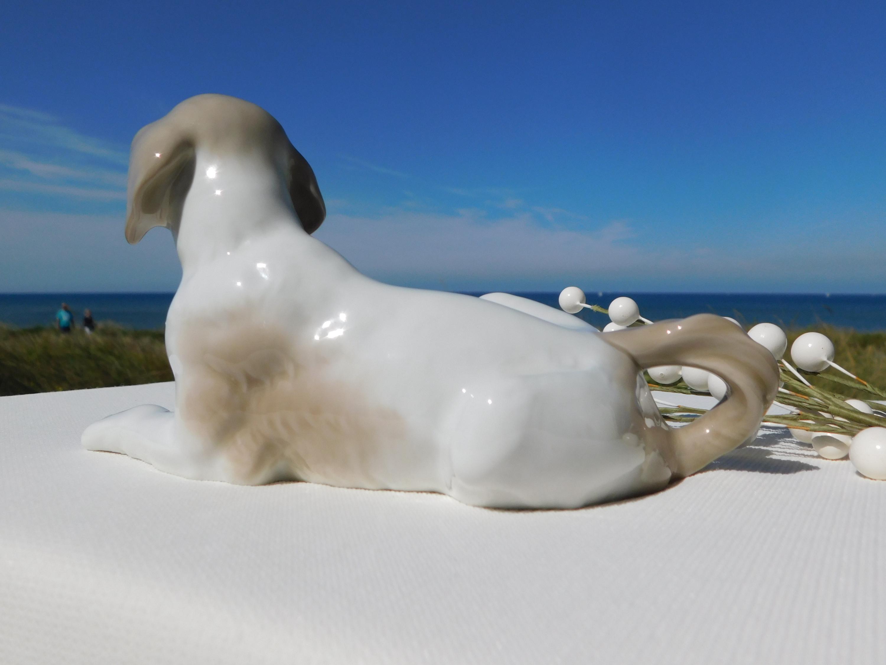 NAO BY LLADRÓ 磁器製犬の置物。廃盤となったNao By Lladróの動物の