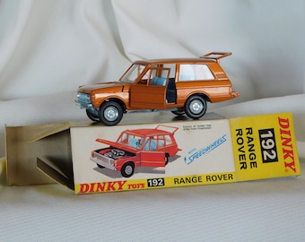 DINKY TOYS 192 RANGE Rover.100% Original Dinky Diecast Scale Model in Original Box.Very Good Condition.First Issue.British Dinky Play Toy!