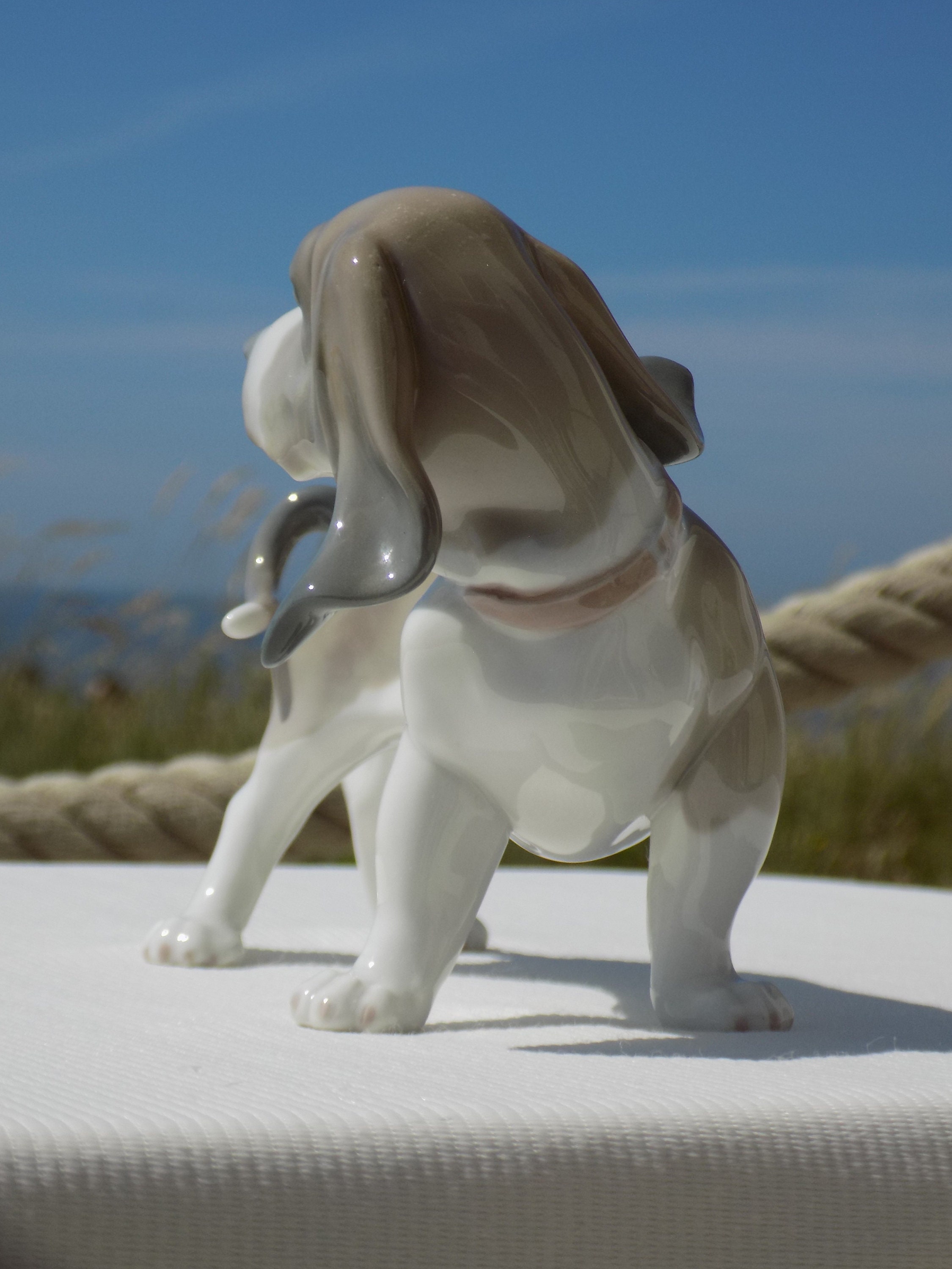 LLADRà 1066 BASSET HOUND.Retired Lladró Dog Figurine.Basset | Etsy