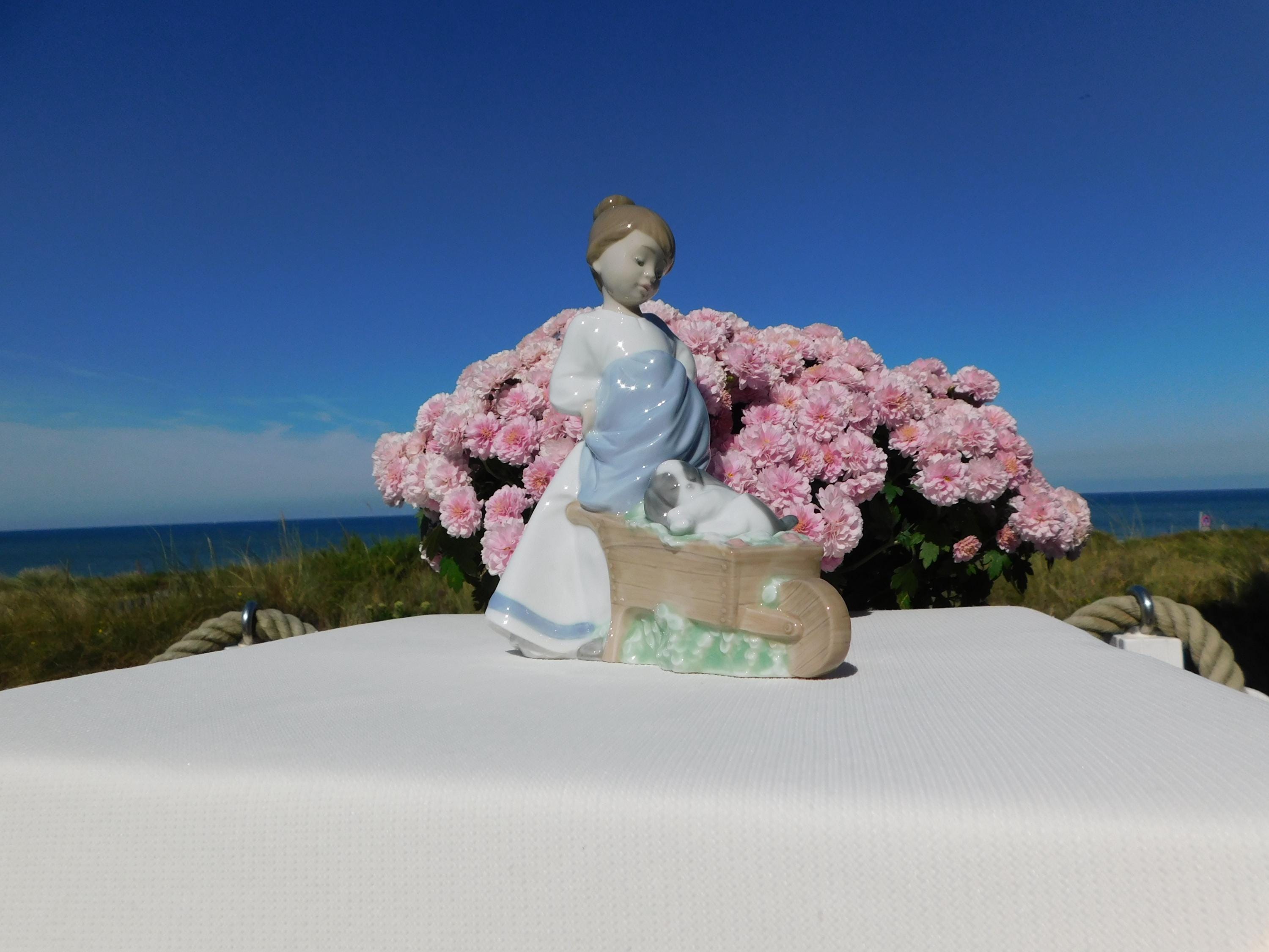 ❤︎NAO❤︎ NAO BY LLADRÓ #1431 the Colors of My Garden Figurine.famous Nao