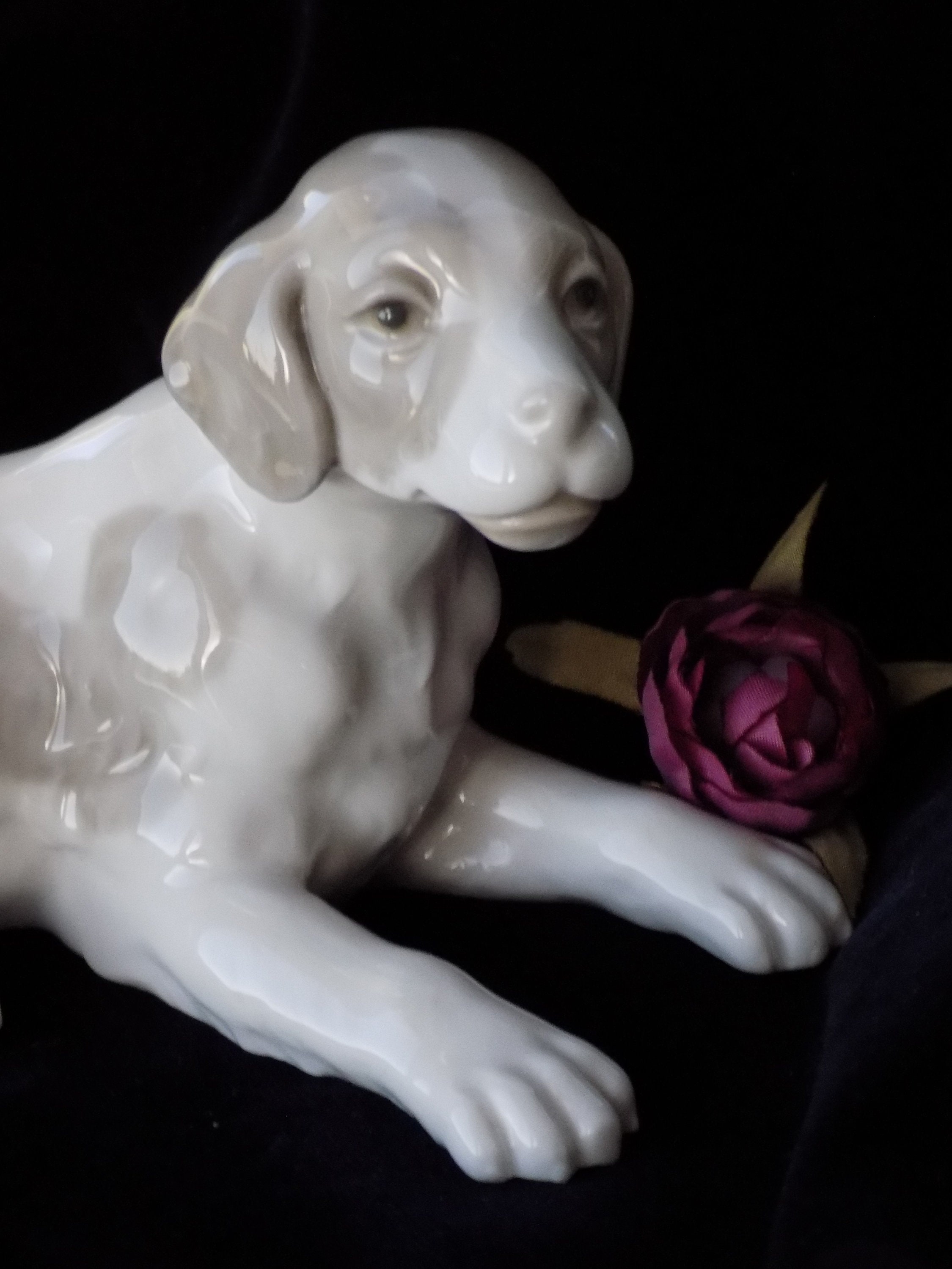 NAO BY LLADRÓ Porcelain Dog Figurine.retired Nao by Lladró Etsy