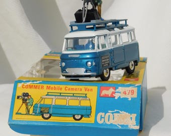 Corgi Toy Commer Van ミニカー CORGI TOY 479 COMMER Van With Samuelson Film Service's