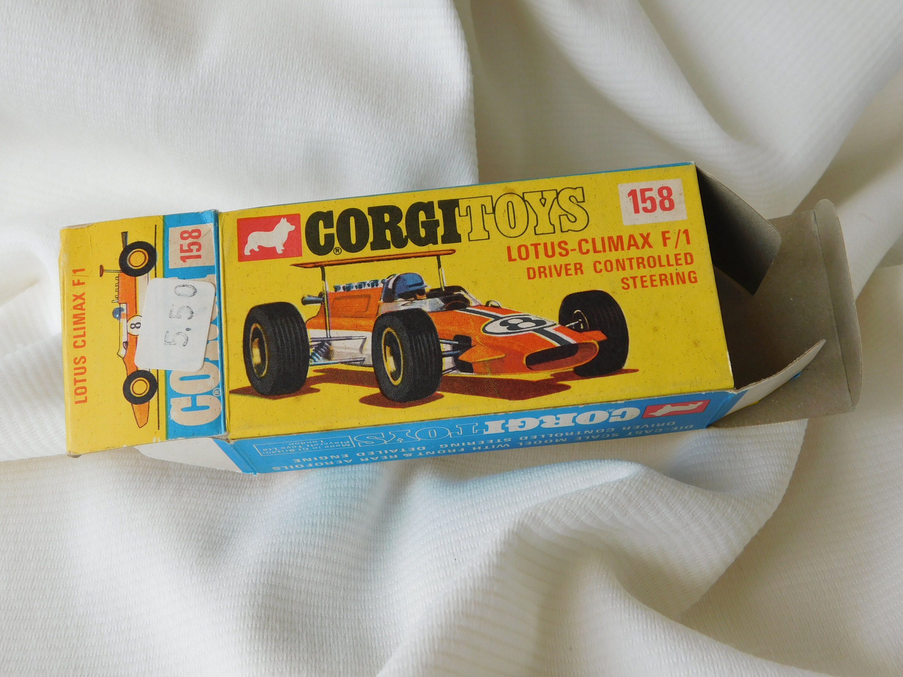 CORGI TOYS 158 LOTUS Climax F/1 Mint in Box.mint Scale Model.100