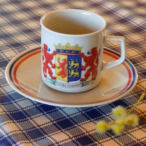 WINTERLING MARKTLEUTHEN BAVARIA Cup+Saucer Provincie Noord Holland.Mid Century Cup and Saucer Dutch Provinces.Holland Provincie Kop&Schotel!