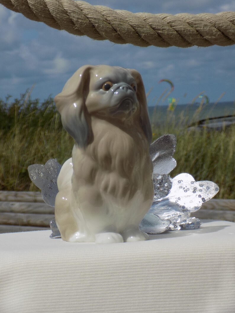LLADRÓ 4641 PEKINGESE DOG Figurine.Lladró Spain Pekinese Etsy