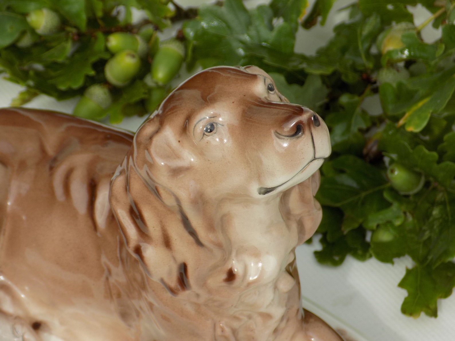 VINTAGE CERAMIC DOG Figurine.dog Lovers Gift Etsy