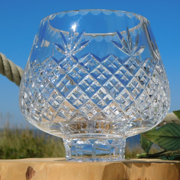 BOHEMIA CRYSTAL VASE.High Quality Czech Product.Hand Cut Lead Crystal Vase.New Crystal Vase.Handgeslepen Bohemia Kristal Vaas.Kristallvase!