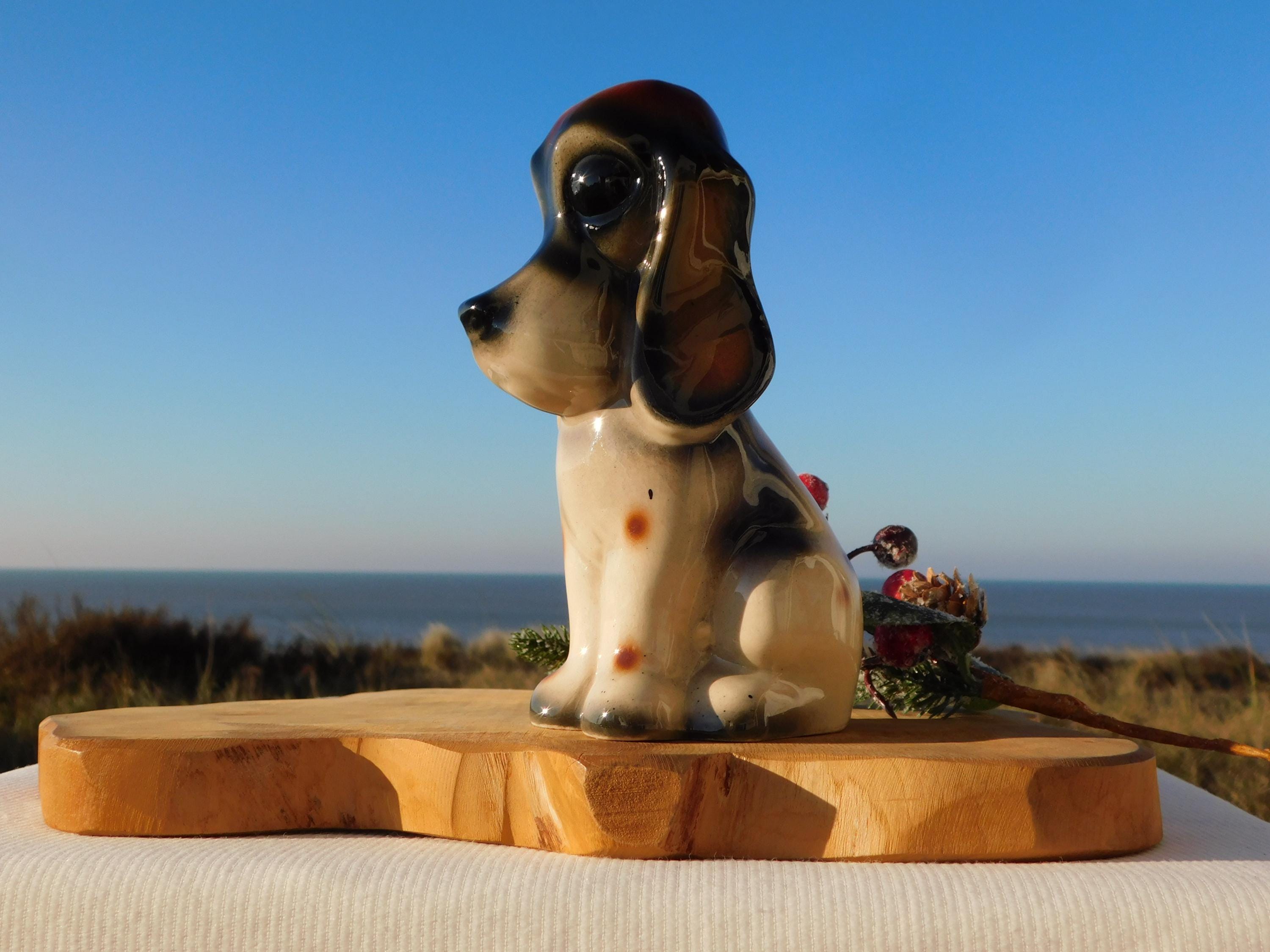 Ceramic basset hound - Etsy 日本
