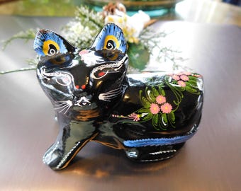 LLADRÓ #1065 FOX and CUB Figurine.famous Spanish Porcelain Animal