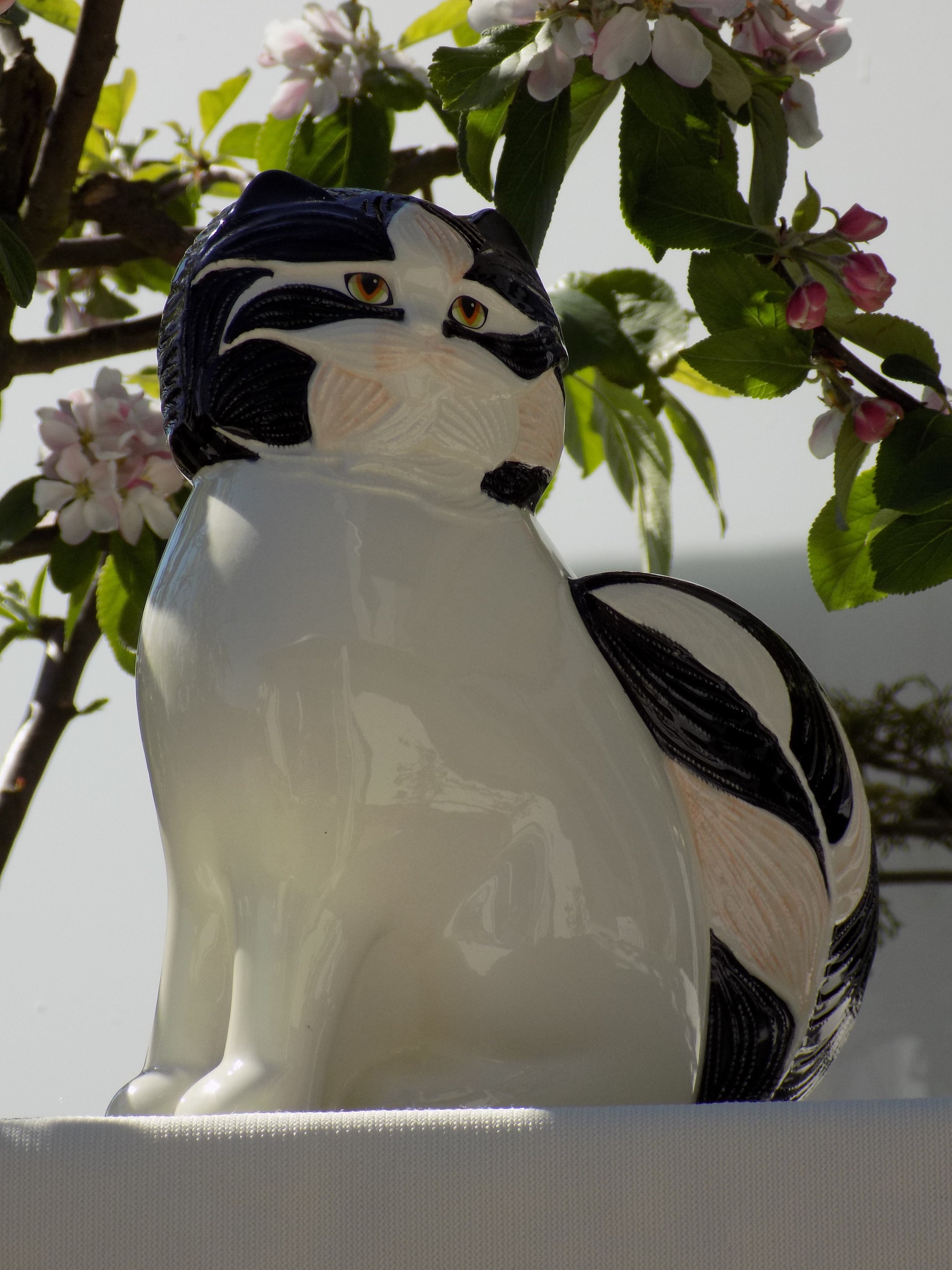 GOEBEL 1984 SELIM PORCELAIN Cat Figurine.goebel West Germany Etsy