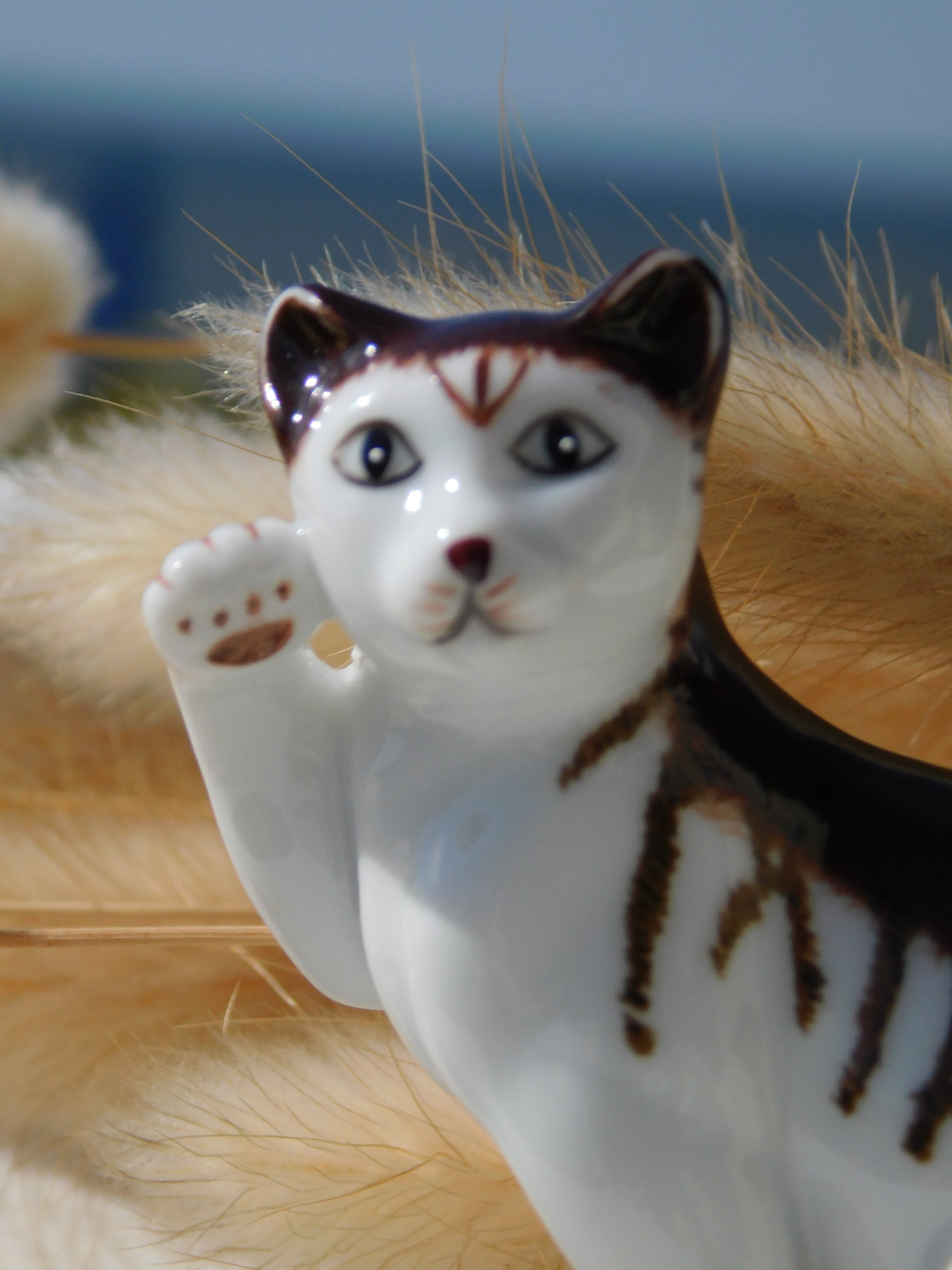 フランクリン ミント 1988 Hand painted Cat フランクリン ミント 1988 Hand painted Cat フランクリン