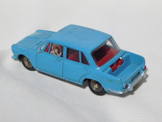 Dinky Toys 523 Simca 1500 - Bleue - Boîte D'origine - France 1967
