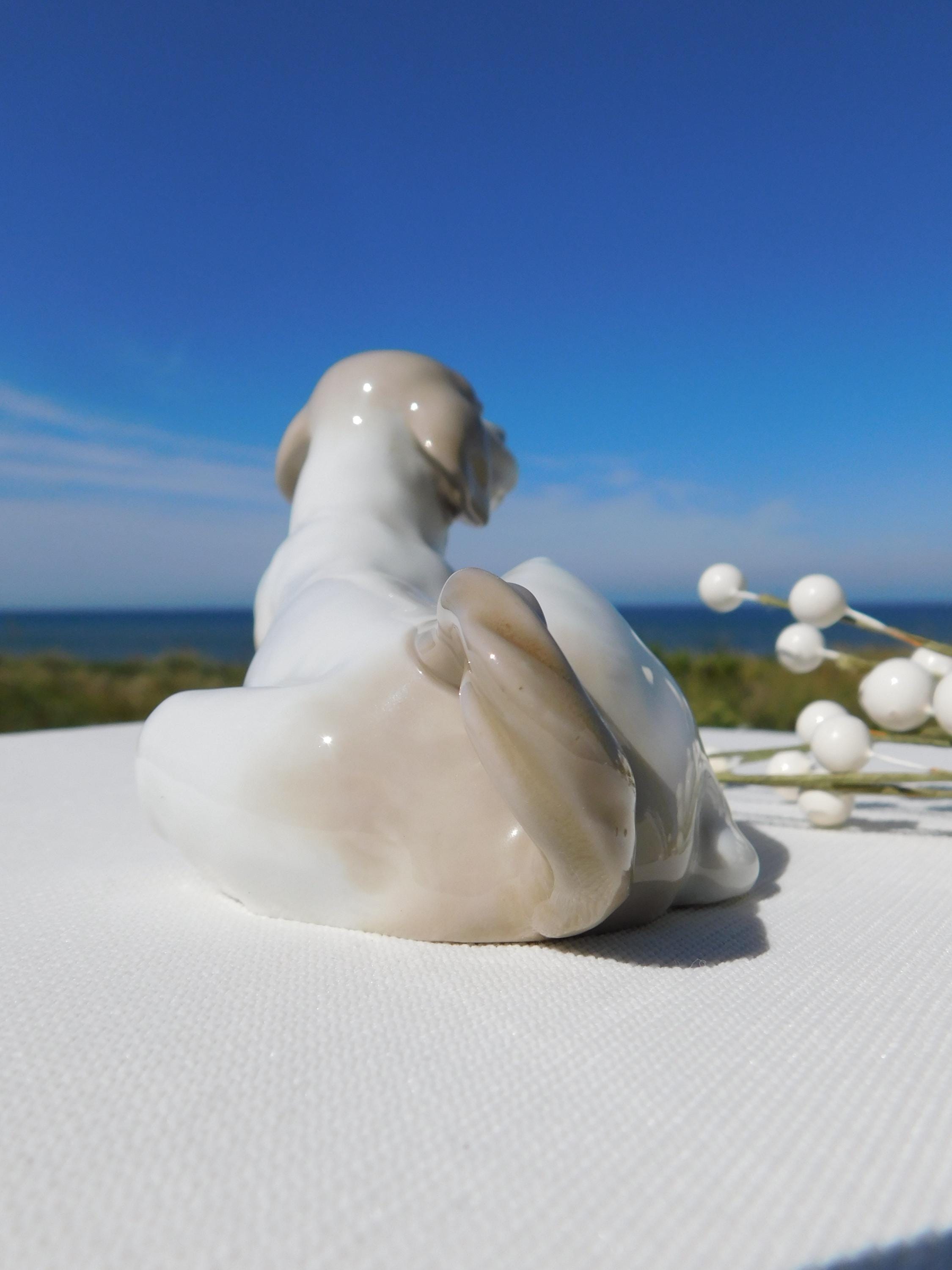 NAO BY LLADRÓ Porcelain Dog Figurine.retired Nao by Lladró Animal