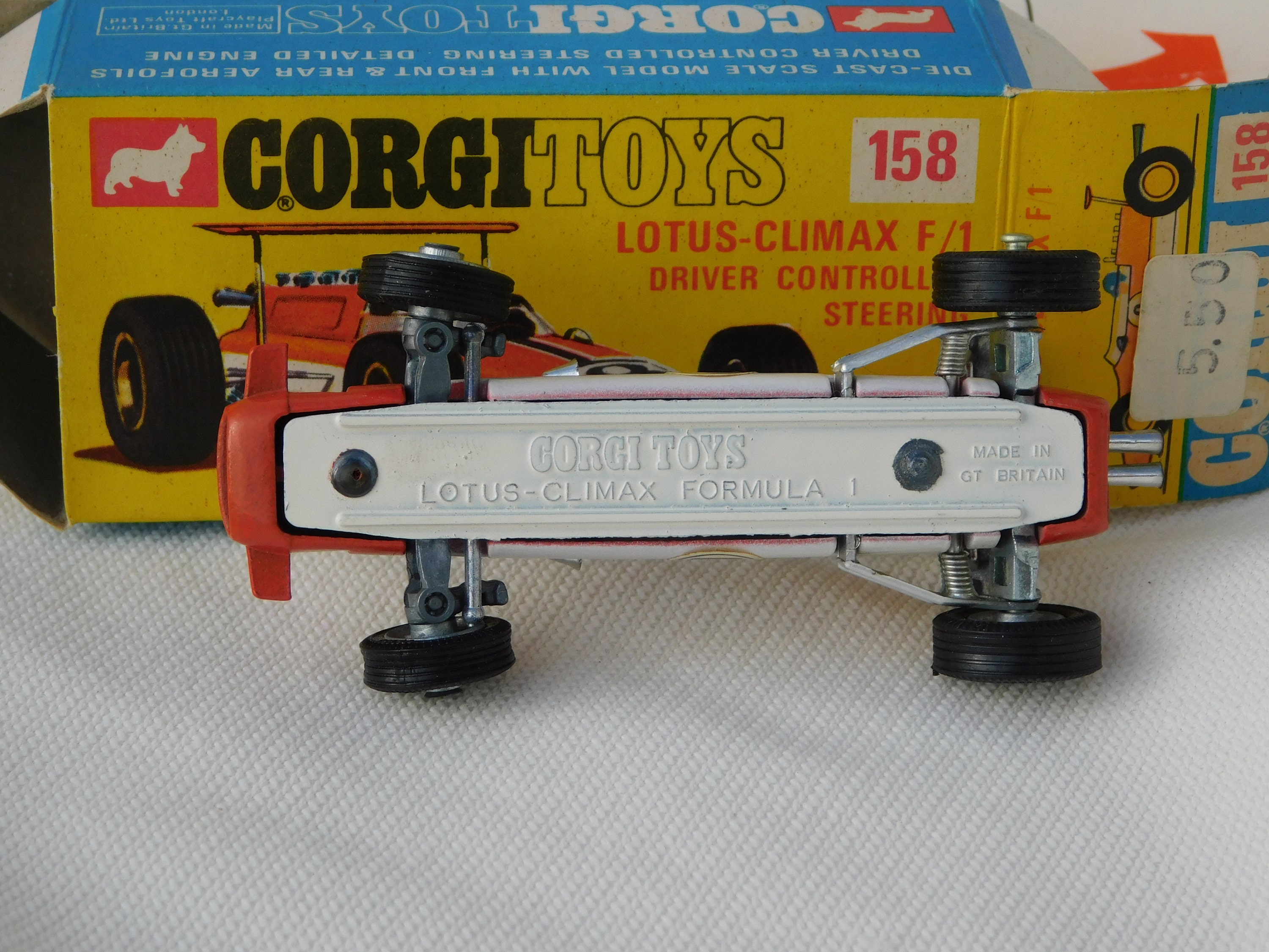 CORGI TOYS 158 LOTUS Climax F/1 Mint in Box.mint Scale Model.100