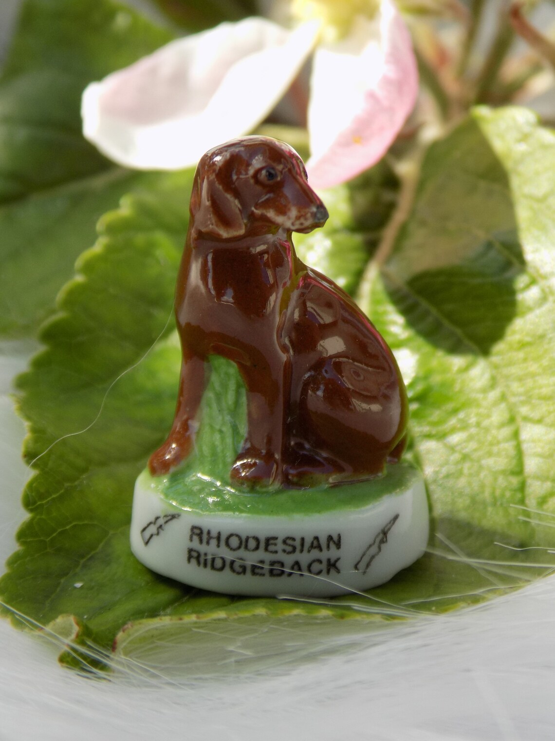 RHODESIAN RIDGEBACK. Miniature Dog Sculpture.Miniature Dog Etsy