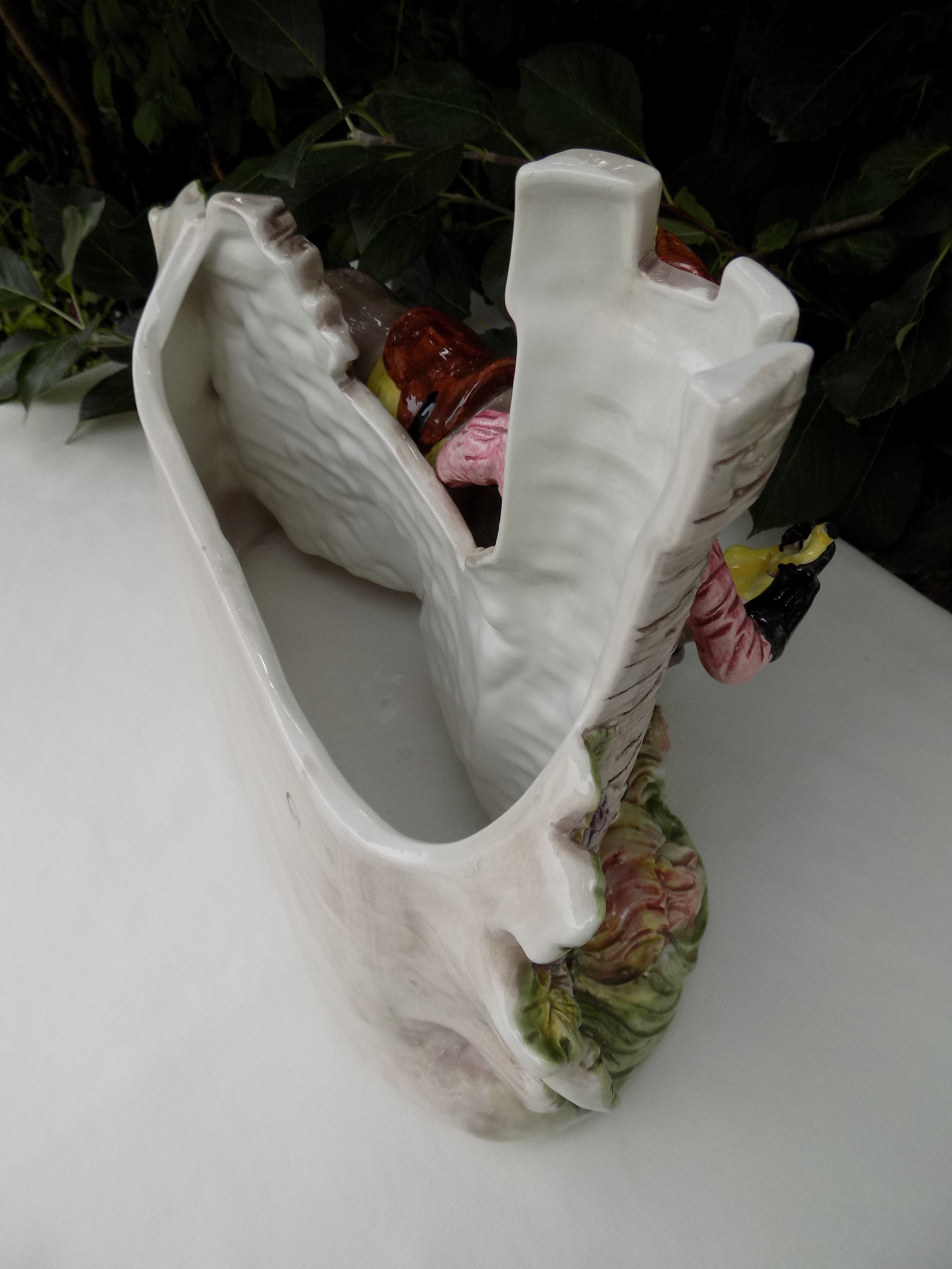 BASSANO ITALY CERAMIC Floral Planter.vintage V.bassano Italian Etsy