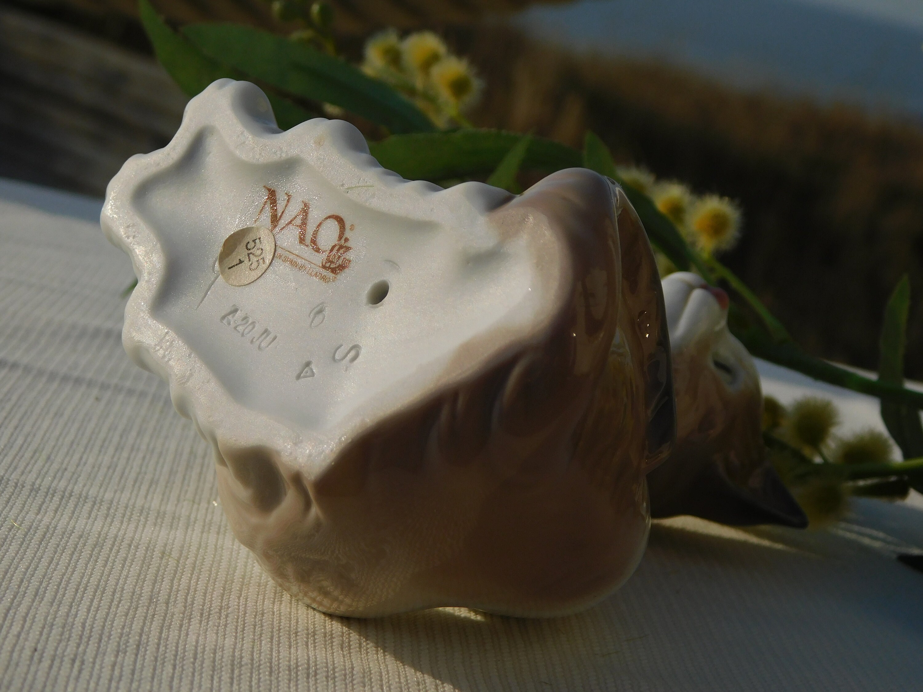 リヤドロナオ猫の陶器置物 LLADRO リヤドロ ナオ 猫 女の子 ヴィンテージ 陶器 置物
