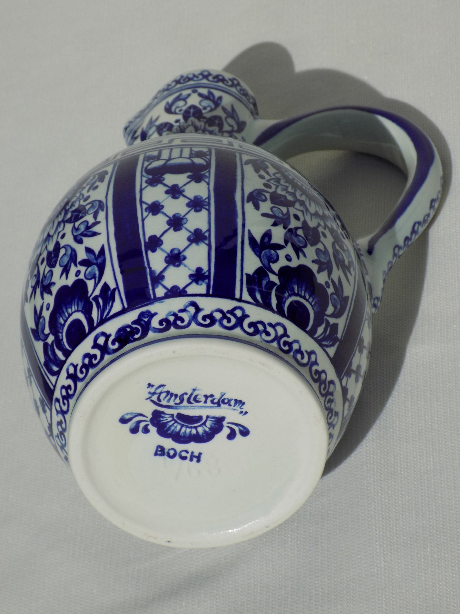 BOCH BELGIUM AMSTERDAM Cruche 89 1. Pitcher. Krug. Jug. Etsy